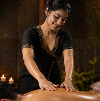 Inside Luxe Harmony Spa — a calm, premium wellness space