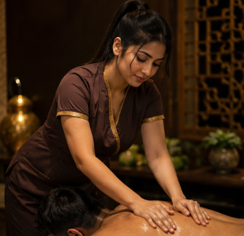 Wellness moment at Luxe Harmony Spa