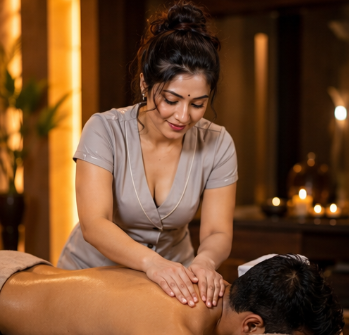 Wellness moment at Luxe Harmony Spa