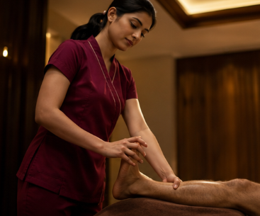 Wellness moment at Luxe Harmony Spa