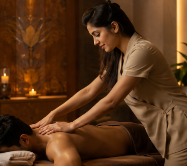 Wellness moment at Luxe Harmony Spa