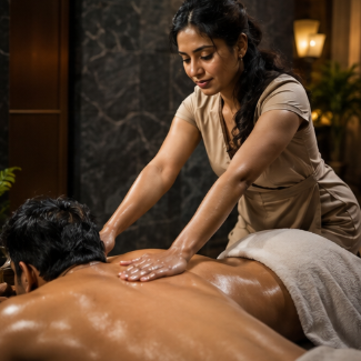 Wellness moment at Luxe Harmony Spa